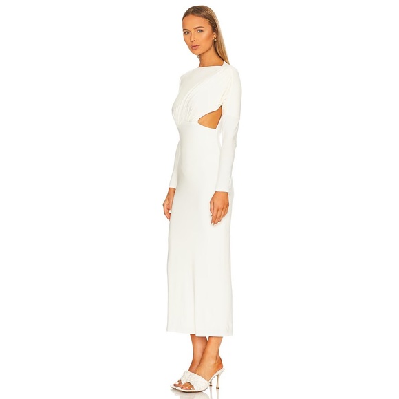 NWT The Line by K Pascal Dress in Vanilla - Picture 2 of 9